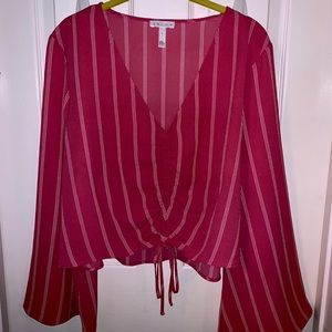 Nordstrom: LEITH pink blouse